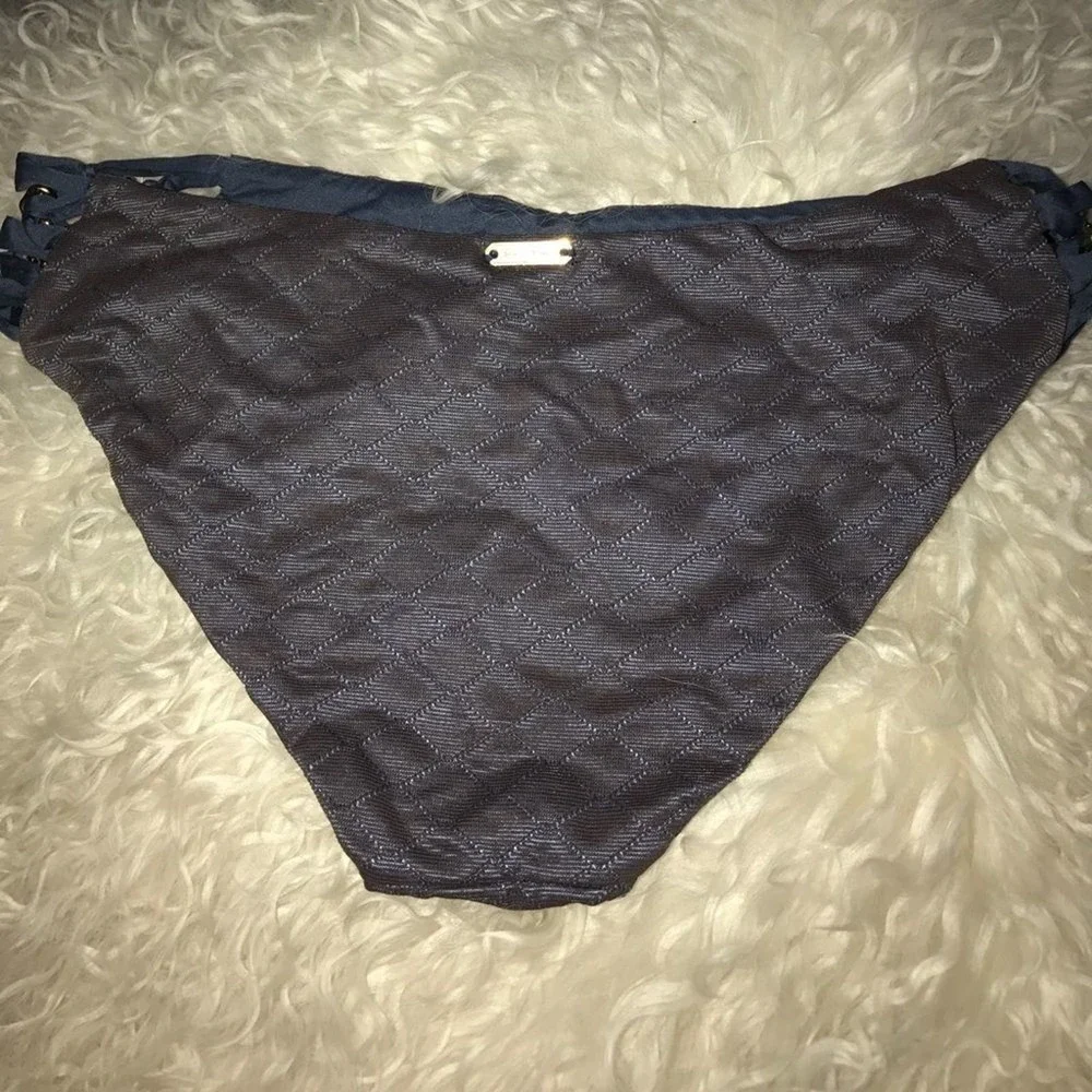 Beach Bunny Forget Me Knot Bikini Bottoms w/Gold Beads